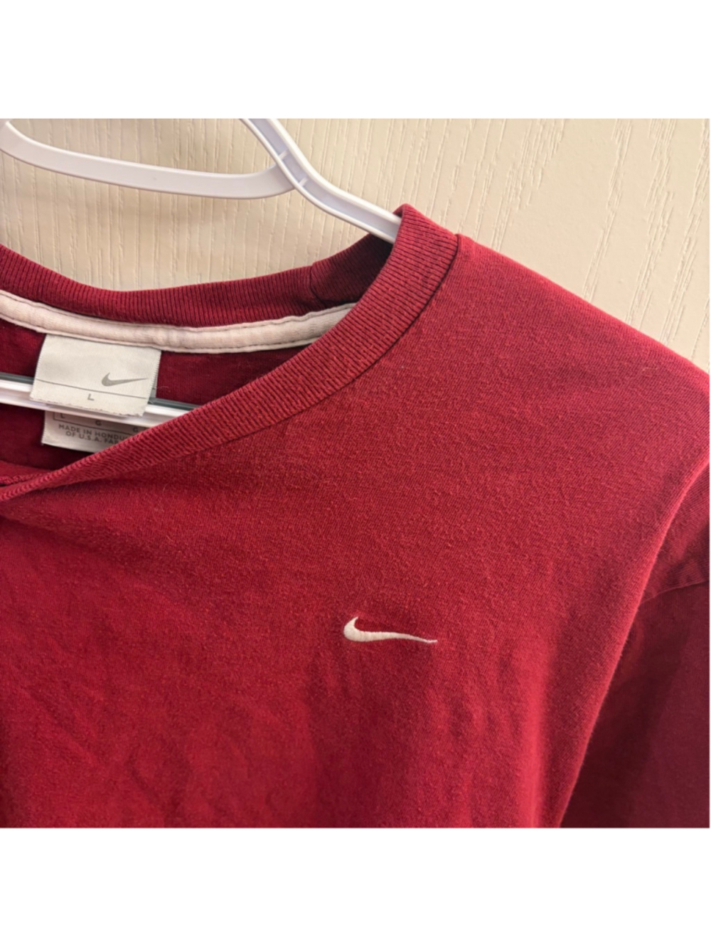 Nike men vintage y2k 00 faded tee gray tag size L